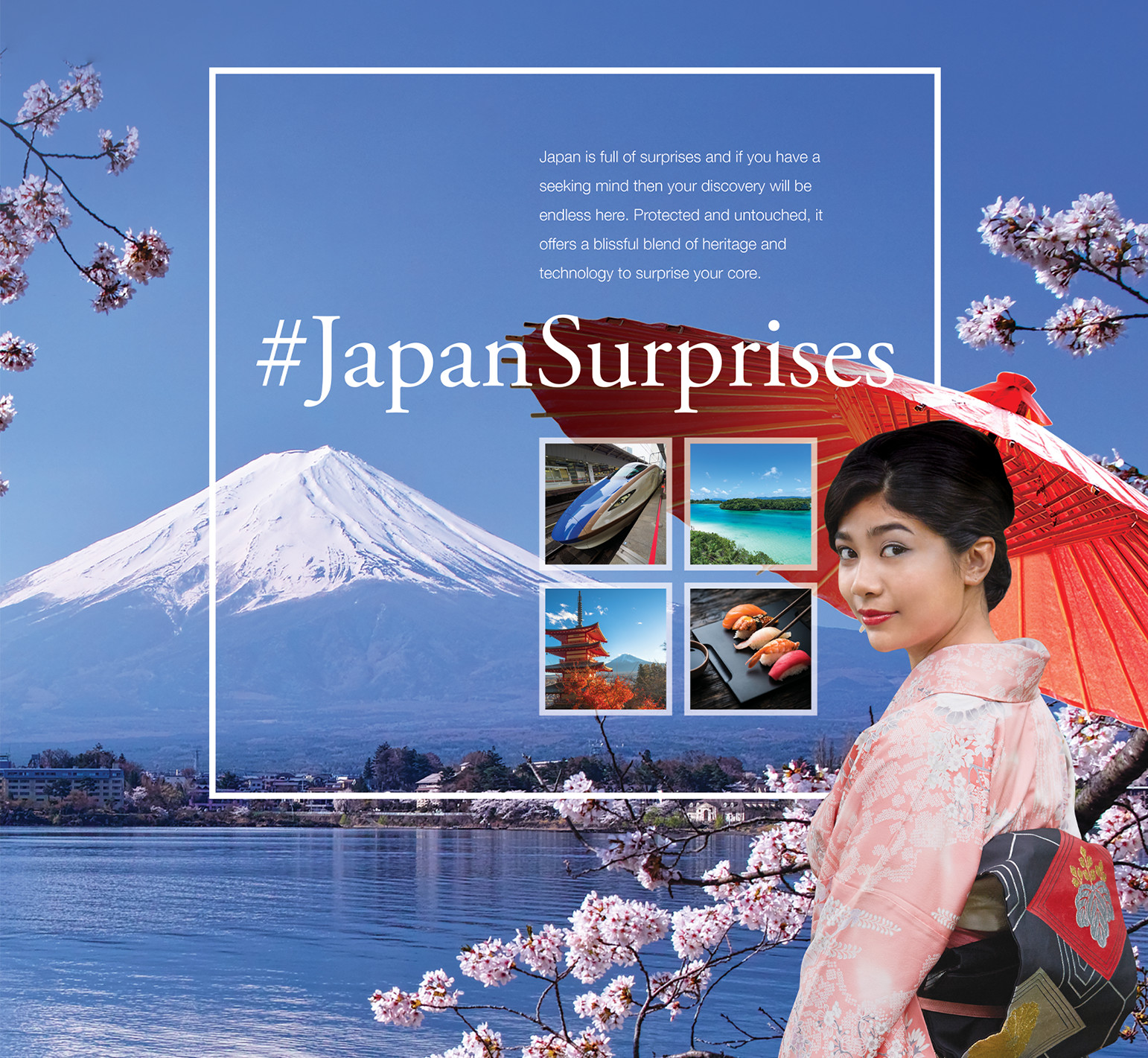 #JapanSurprises Japan is full of surprises and if you have a seeking mind then your discovery will be endless here. Protected and untouched, it offers a blissful blend of heritage and technology to surprise your core.