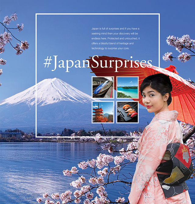 #JapanSurprises Japan is full of surprises and if you have a seeking mind then your discovery will be endless here. Protected and untouched, it offers a blissful blend of heritage and technology to surprise your core.
